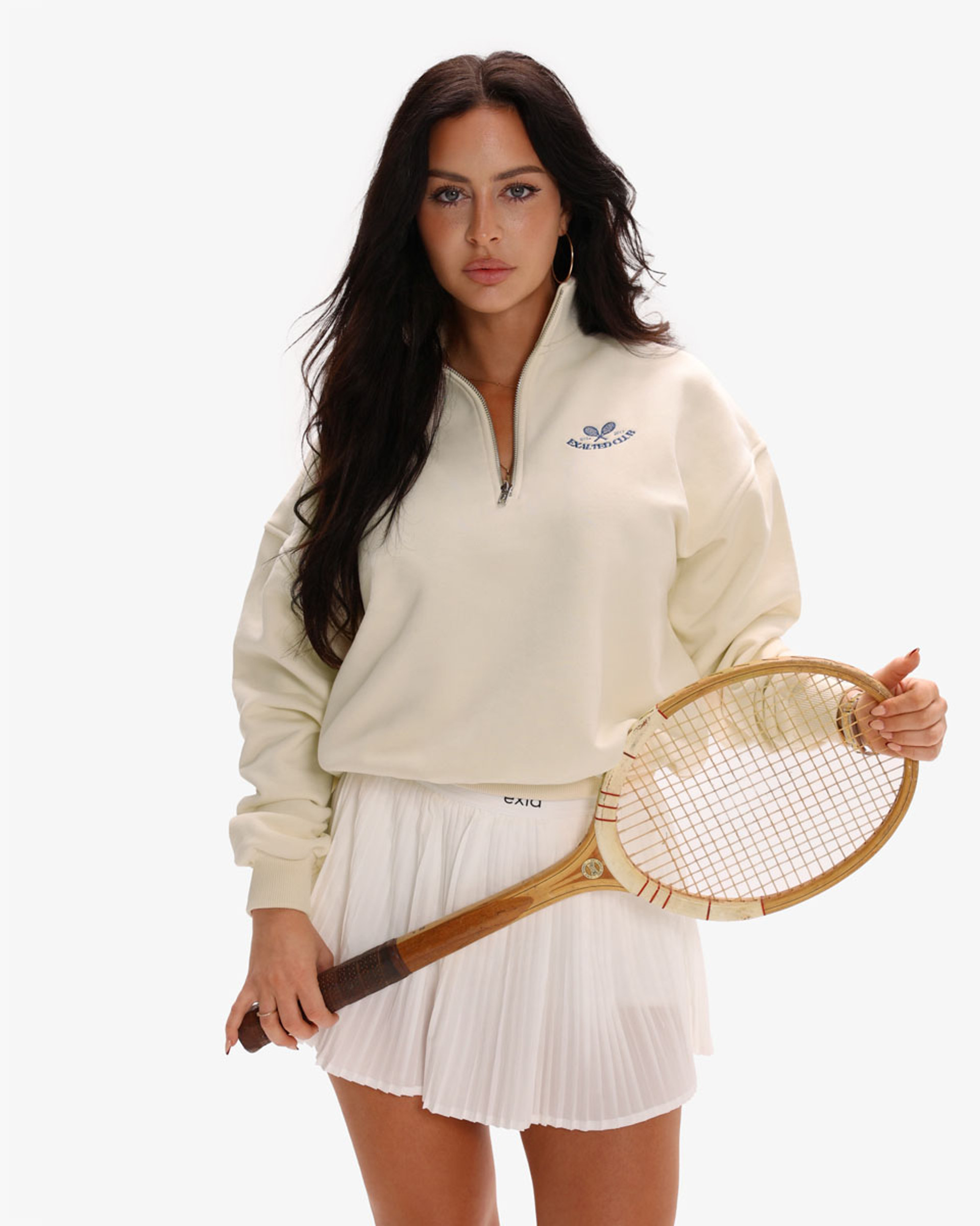 Exalted Club Half Zip Mikina