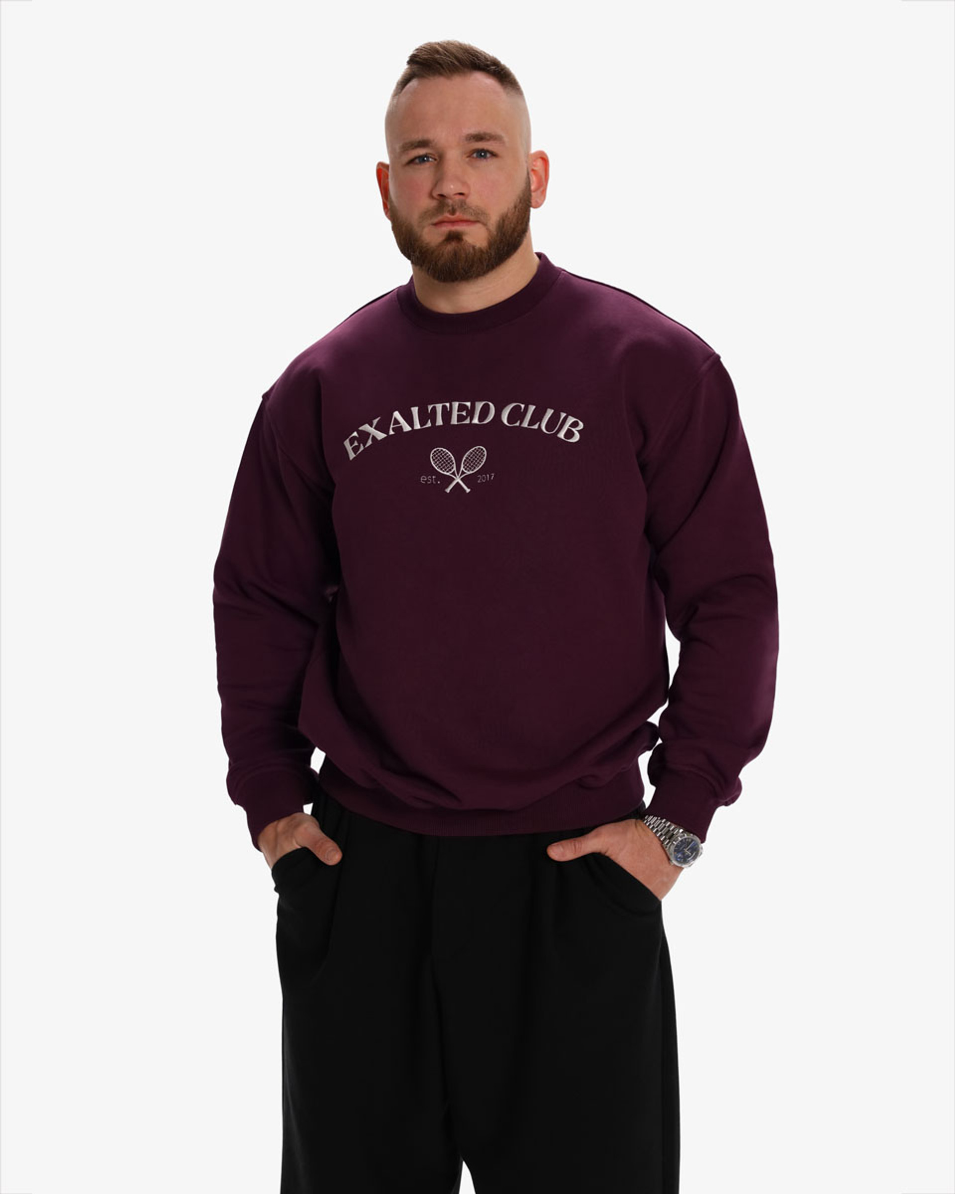 Exalted Club Crewneck Mikina