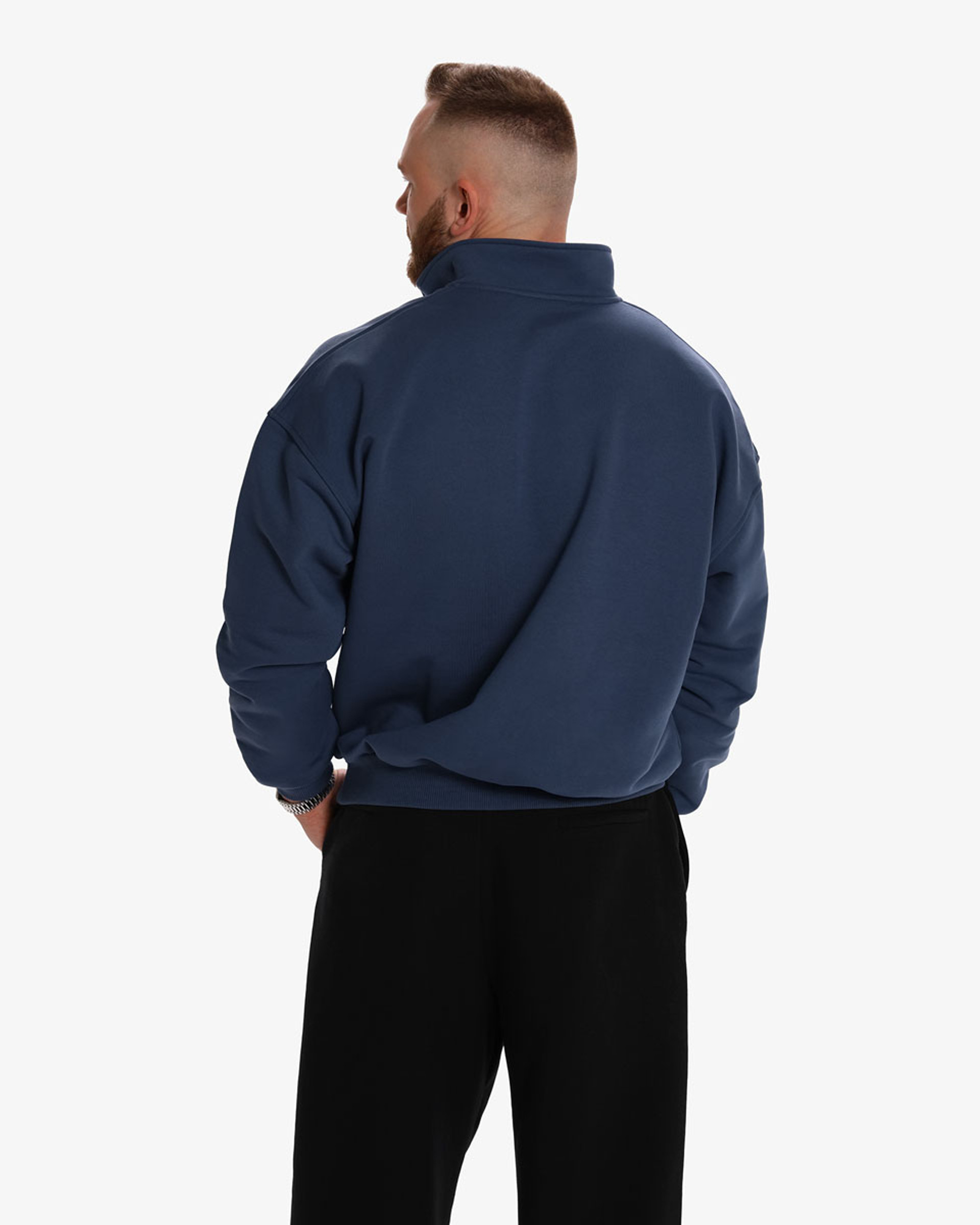Exalted Club Half Zip Mikina