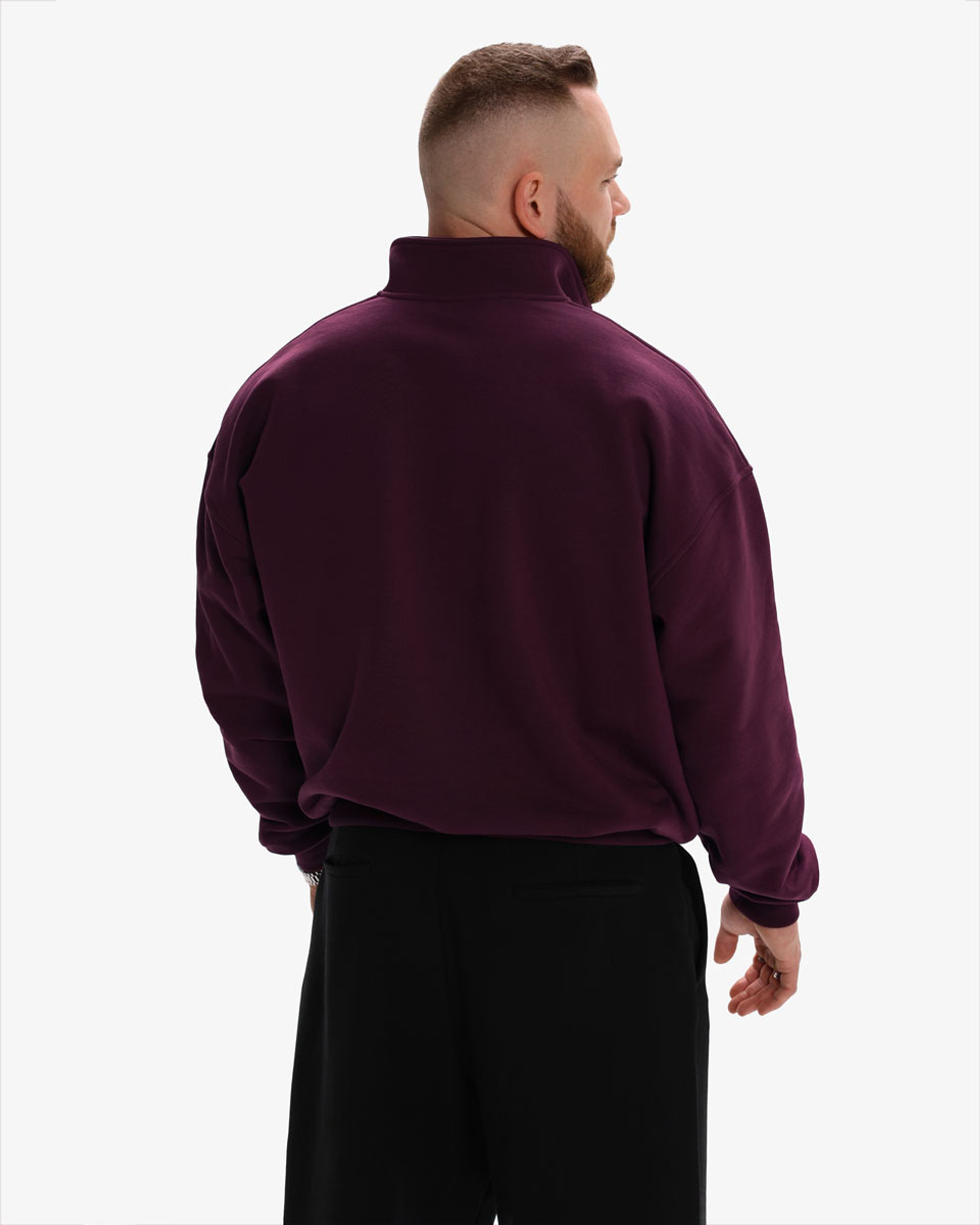 Exalted Club Half Zip Mikina
