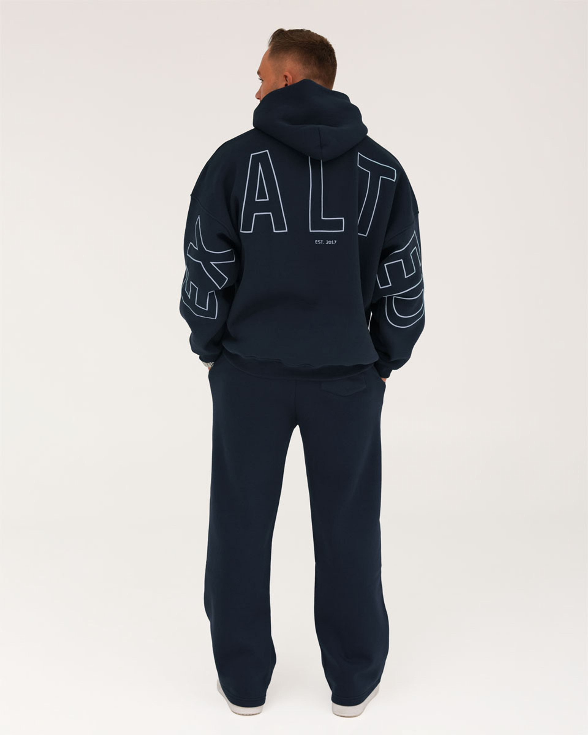 Comfy-Nest™ EMBROIDERED OVERSIZED Mikina