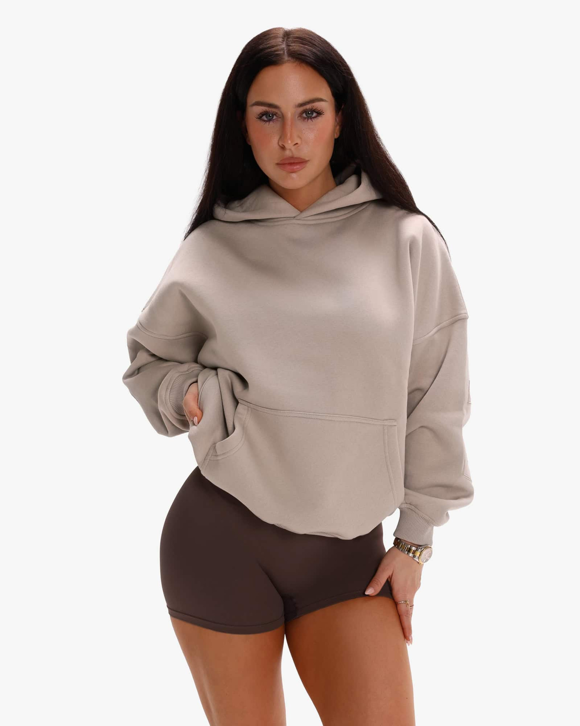 Comfy-Nest™ EMBROIDERED OVERSIZED Mikina