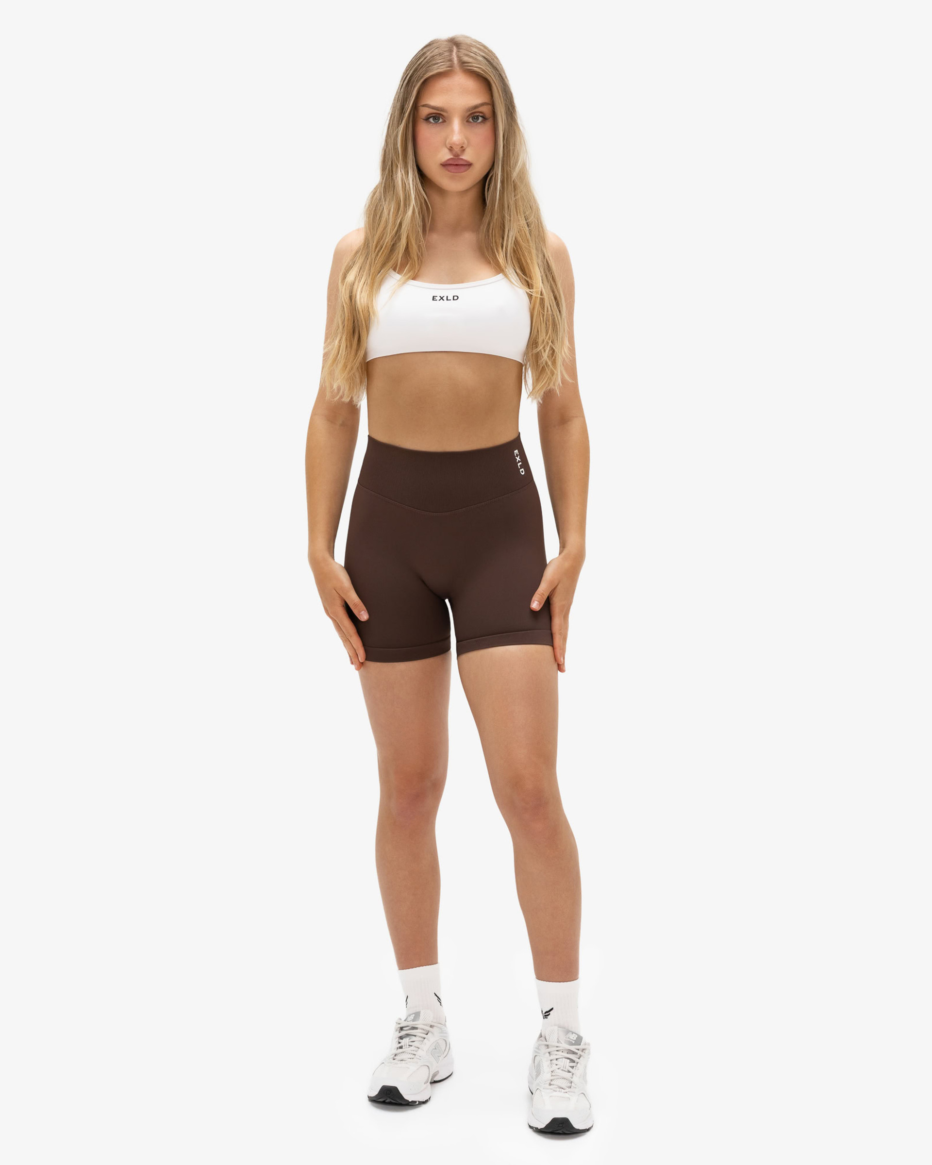 PushUp Bezešvé Šortky 4"