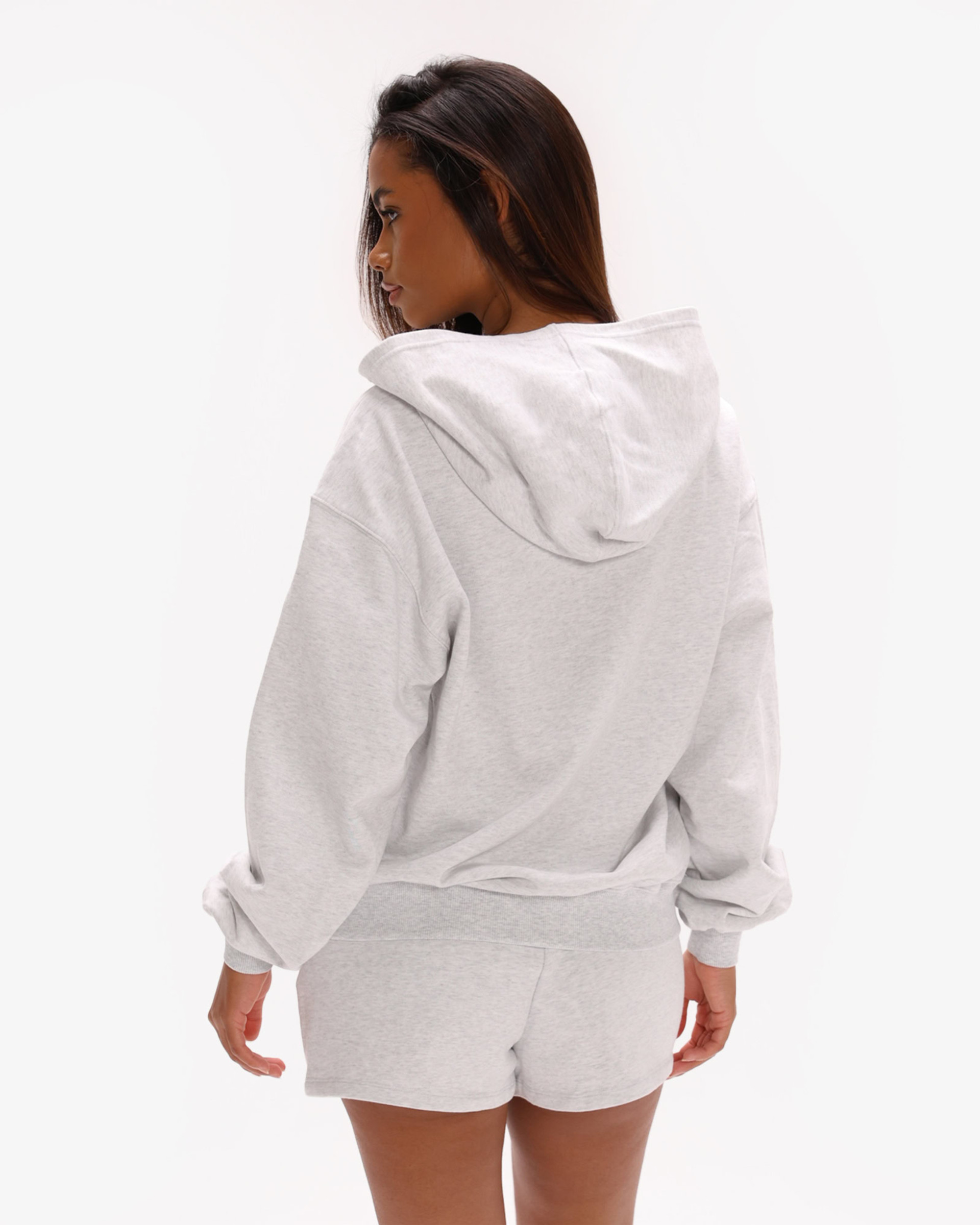 Off-Duty Zip Oversized Mikina