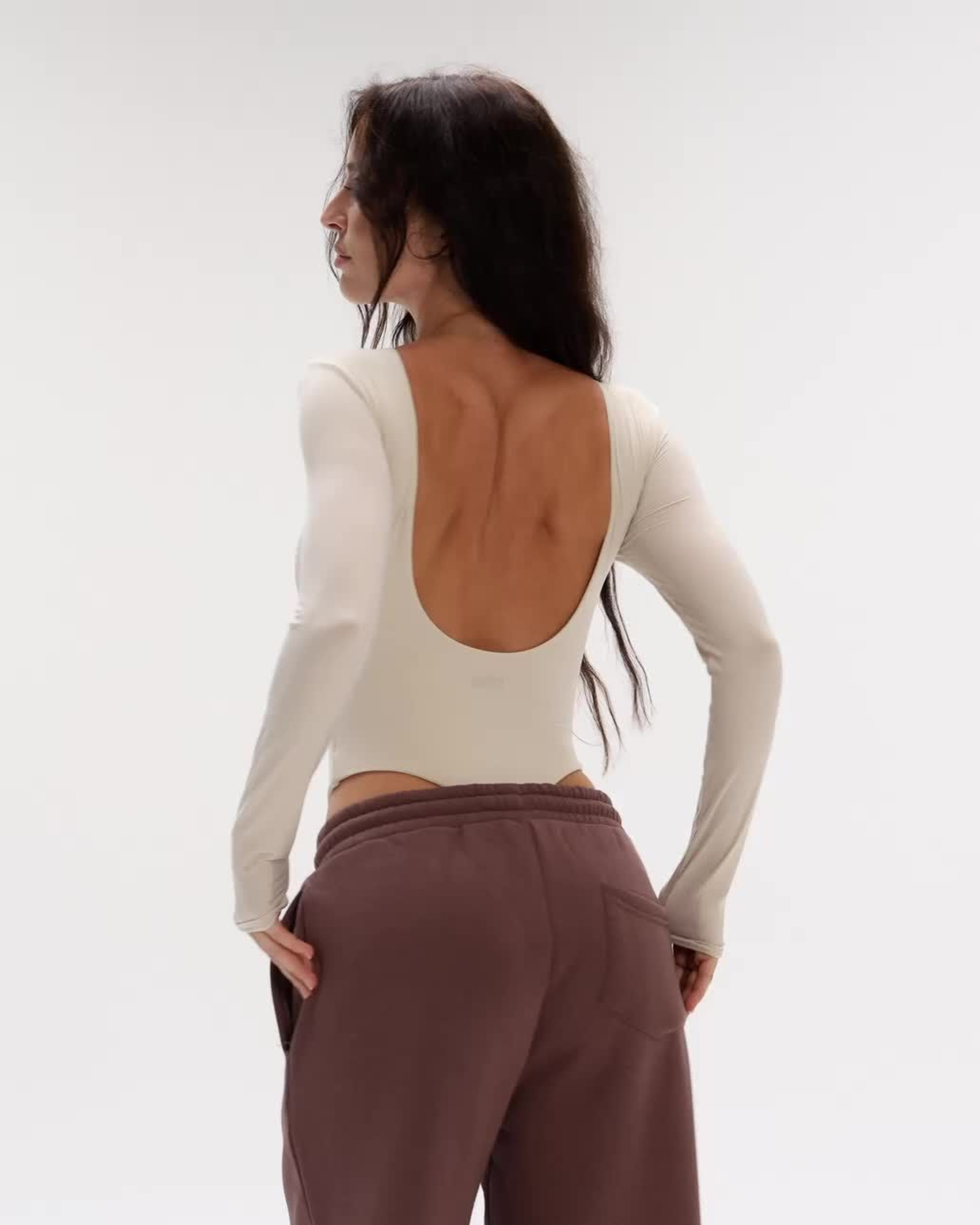 SecondSkin Body S Dlouhým Rukávem