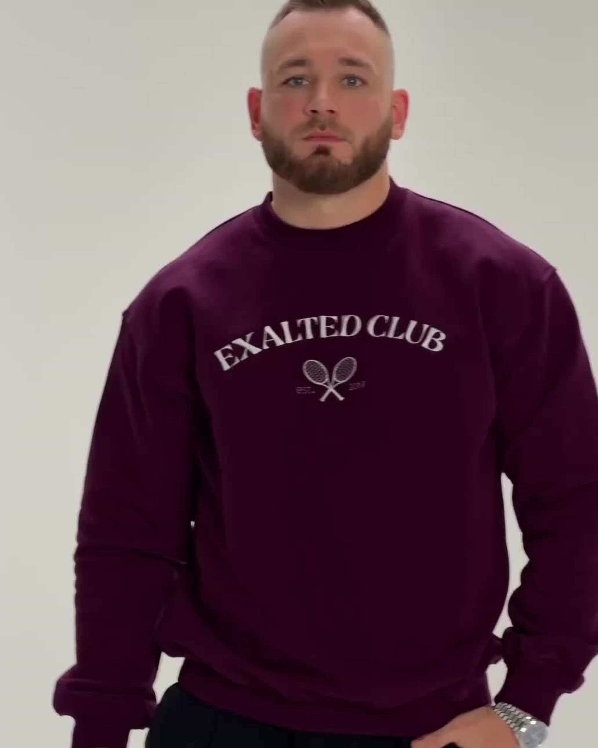 Exalted Club Crewneck Mikina