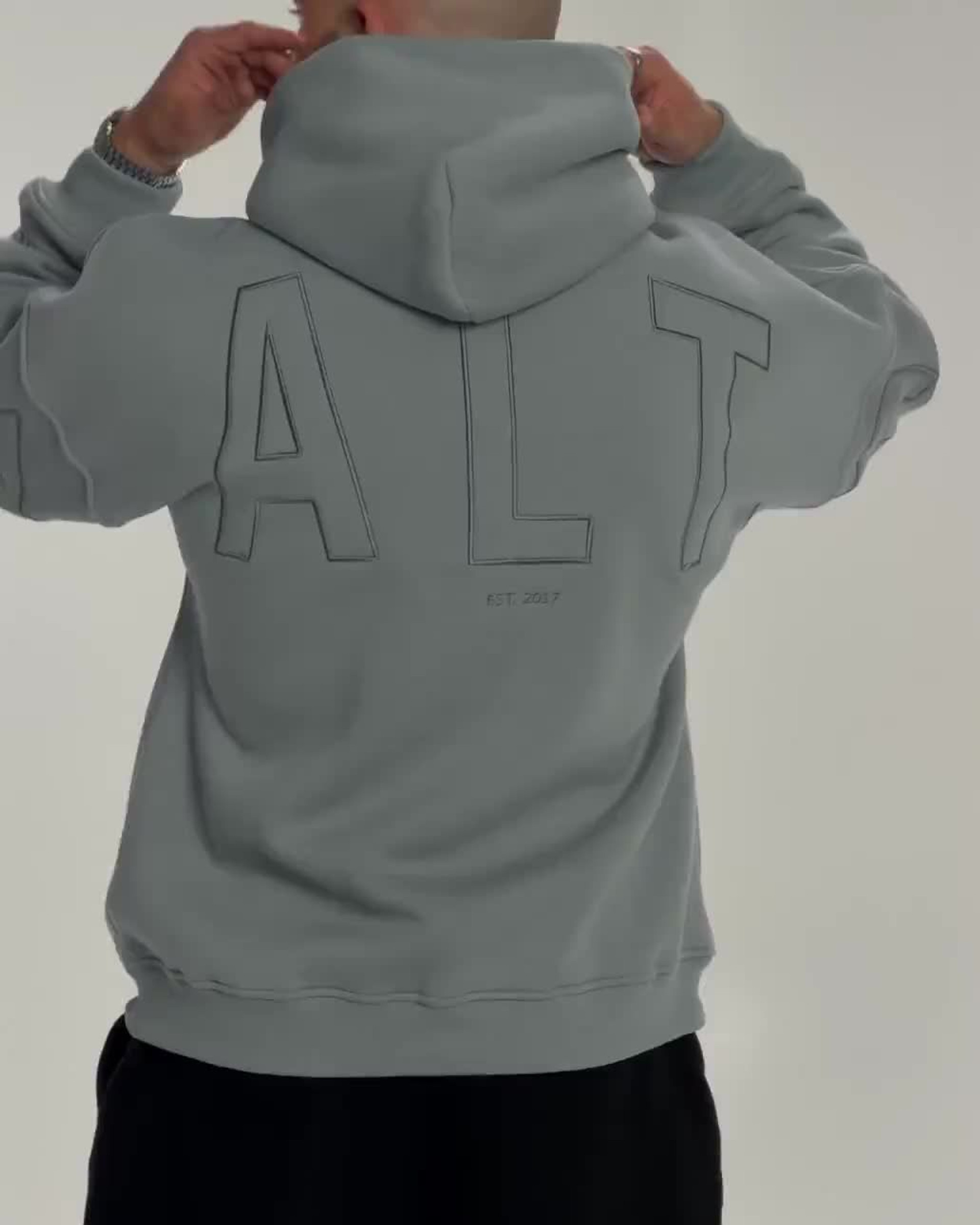 Comfy-Nest™ EMBROIDERED OVERSIZED Mikina