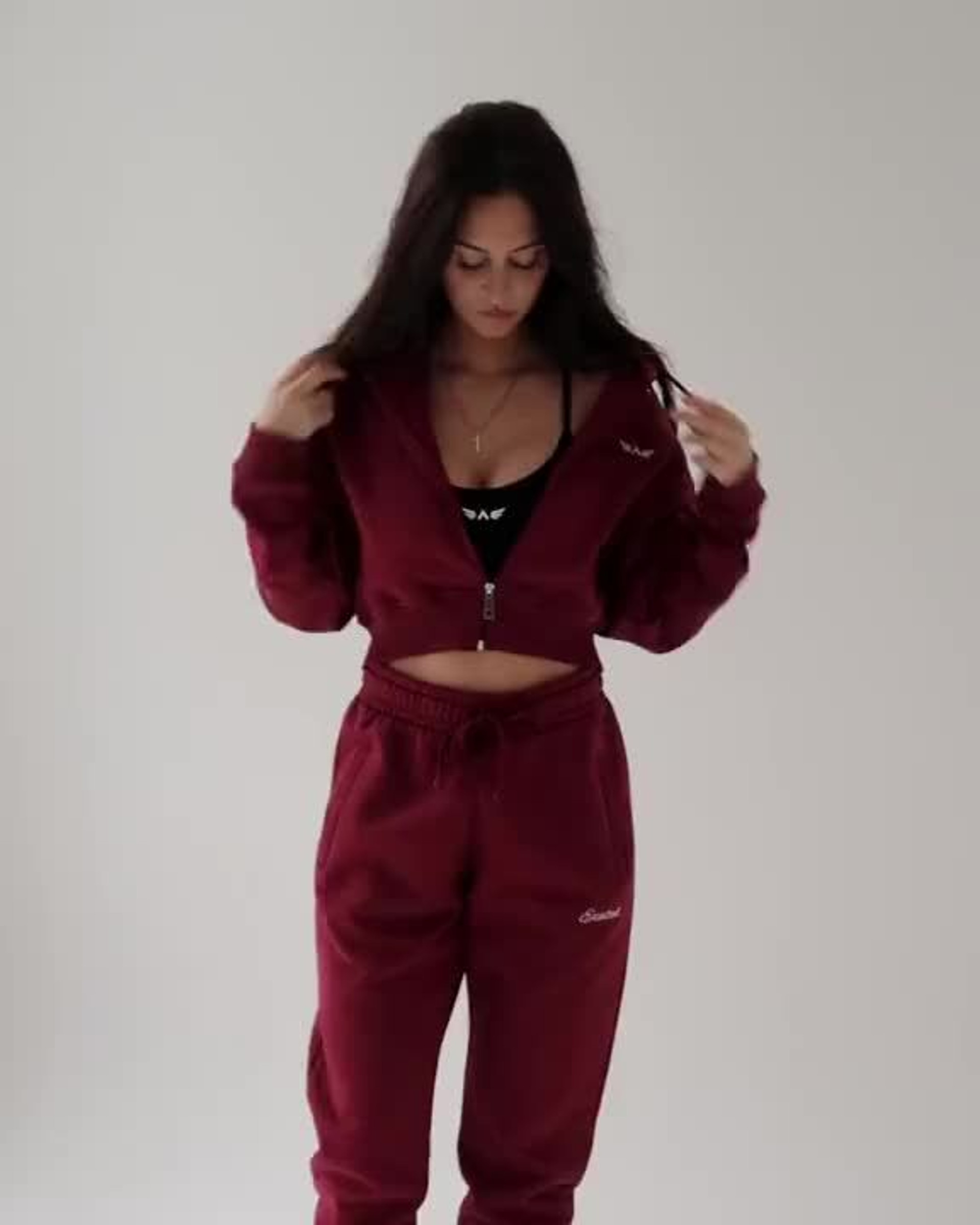 Comfy-Nest™ Crop Mikina