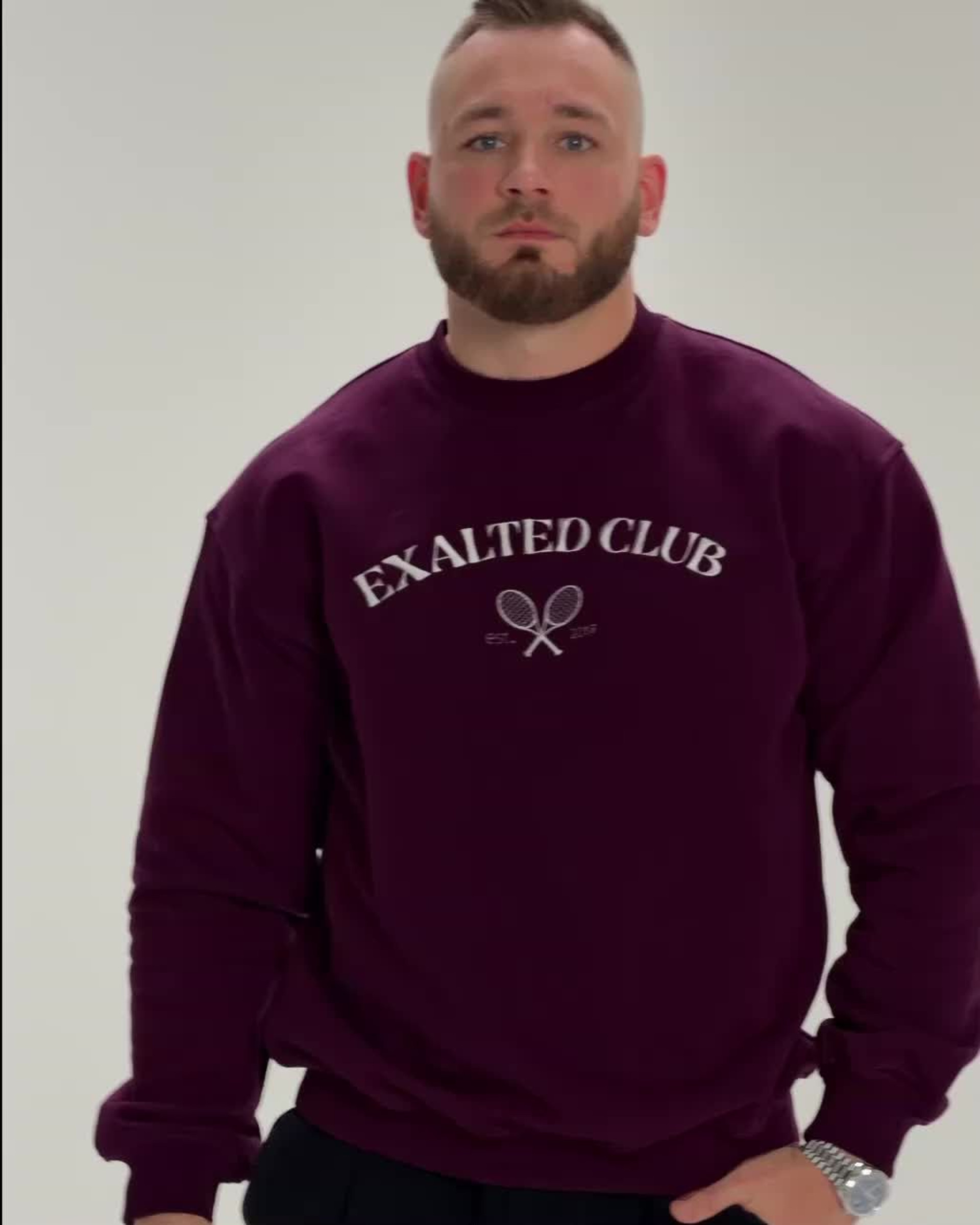Exalted Club Crewneck Mikina
