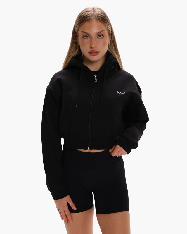 Comfy-Nest™ Crop Mikina