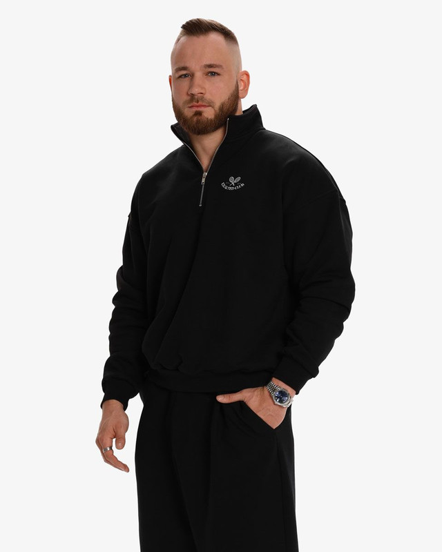 Exalted Club Half Zip Mikina