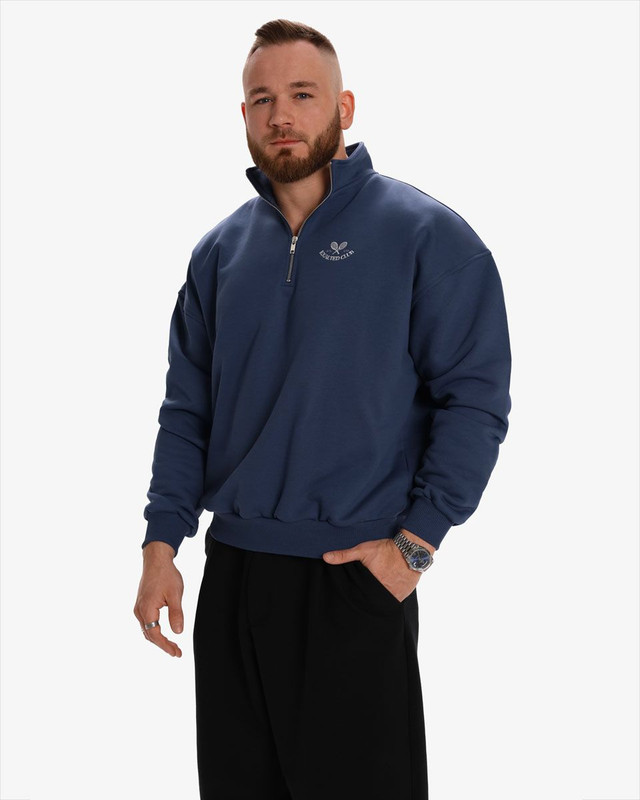 Exalted Club Half Zip Mikina
